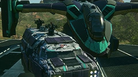 Planetside 2 - Legend of the Flying Sunderer