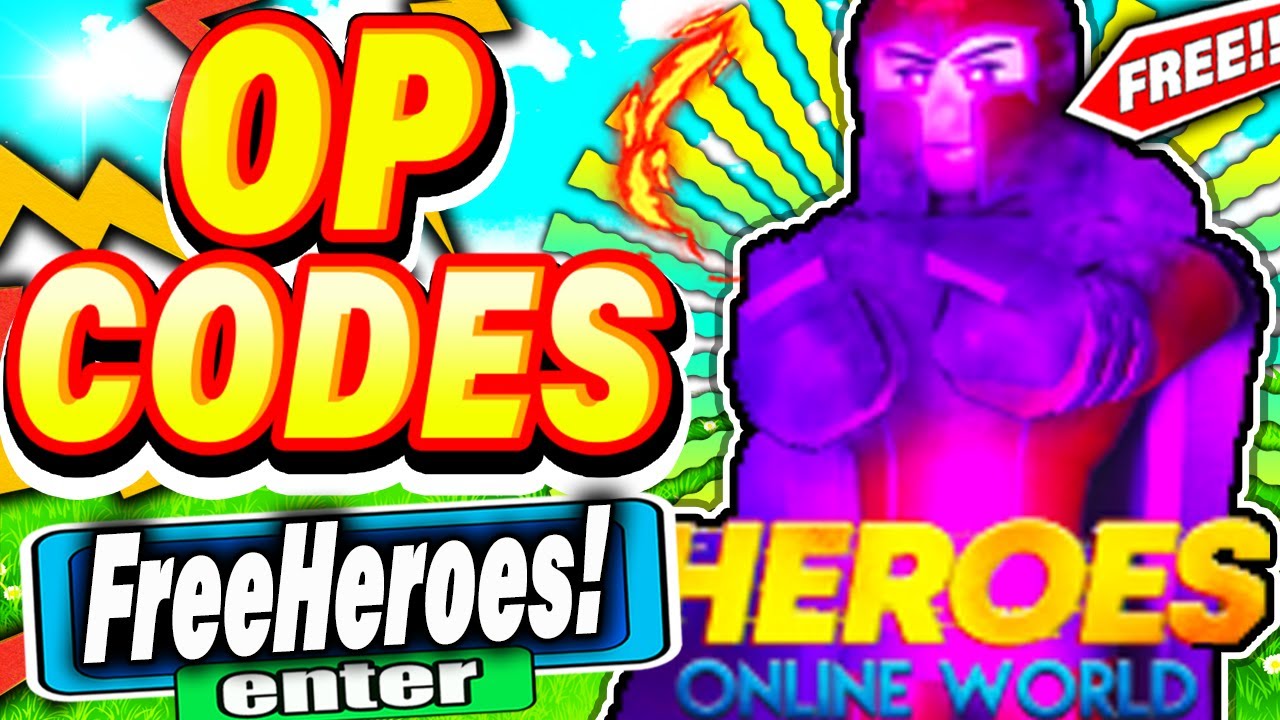 ALL NEW *SECRET* CODES in HEROES ONLINE CODES! (Roblox Heroes Online Codes)  