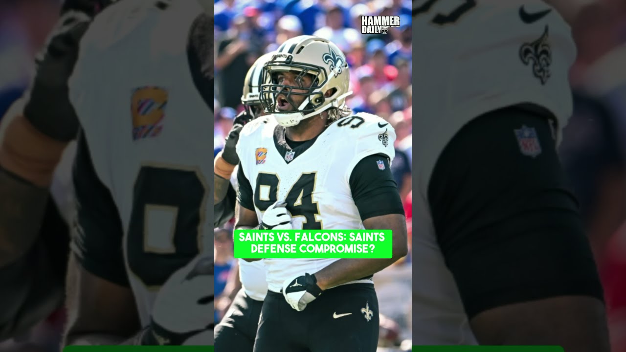 Saints vs. Falcons: Defense Compromised?  #nfl #Falcons #saints