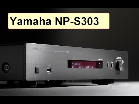 Сетевой проигрыватель Yamaha NP-S303. Распаковка