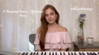 Video thumbnail of "A Thousand Years - Christina Perri (Cover by Amanda Nolan"