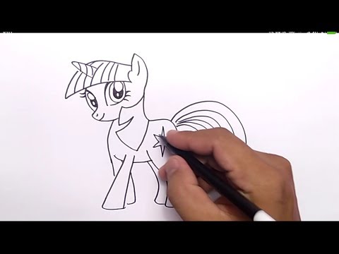 Video: Cara Menggambar Kuda Poni