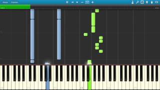 Star Wars - Jedi Temple 501st Legion March (Synthesia piano tutorial)