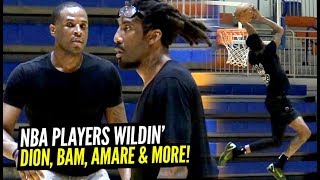 Dion Waiters & Amare Stoudemire GO AT IT During NBA Open Runs By Remy!!