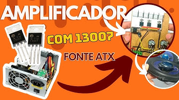 Sound Amplifier with Transistor 13007 Very Powerful!