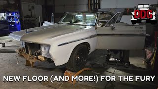 1964 Plymouth Fury Gets A New Floor Panel, Doors That Work, Side Trim, And More! by Dead Dodge Garage 17,487 views 1 month ago 1 hour, 33 minutes