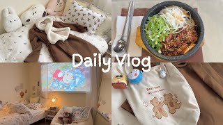 Daily Vlog 🧸| Arcade fun, Korean restaurant, making tteokbokki, grocery shopping
