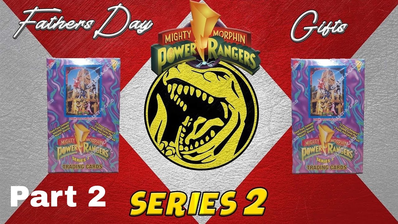 Power Rangers Trading Cards Pt 2 - YouTube