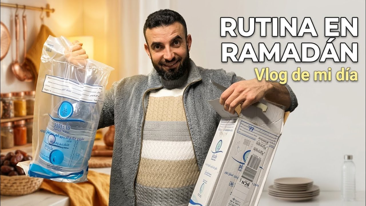 🌙 RAMADÁN últimos 10 DÍAS| ¡Se acaba ZAMZAM de LA MECA! 💧 IFTAR con Nosotros 😉