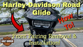 Harley-Davidson Road Glide Special (Shark- Nose) Fairing Removal & Installation