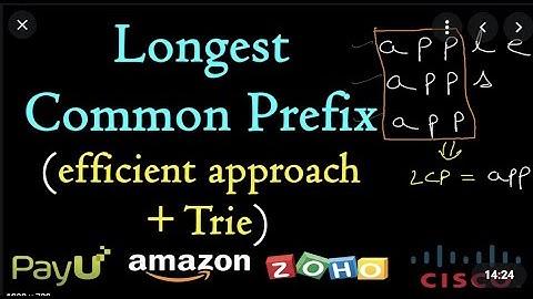 LeetCode 14. Longest Common Prefix Solution Explained - Java Script