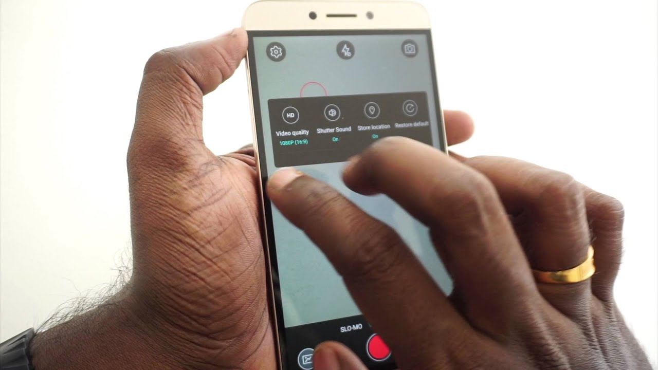 LeTV Le 1S Camera UI Overview