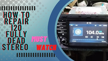 How to repair i20 blinking stereo☹️watch now 💯💯💯✌