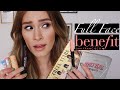 FULL FACE BENEFIT COSMETICS 💄One Brand Make Up Tutorial