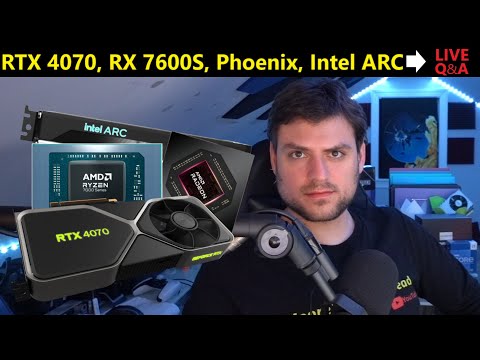 RTX 4070 Update, RX 7600S, Phoenix & Rembrandt Refresh, Intel Cancellations | February Loose Ends