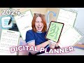 My Digital Planner for 2024!! iPad Planning on GoodNotes with a Daily &amp; Weekly Dated Digital Planner