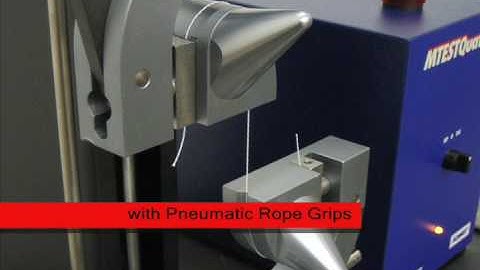 Thread Tensile Strength Test - ASTM D2256