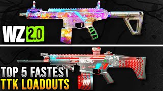 *NEW* Warzone Top 5 FASTEST TTK Loadouts After Update! (Warzone Best Loadouts)