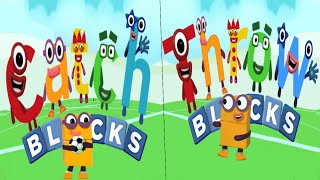Numberblocks Intro song but Catch and Throw Spilling- Learn The Opposite words with Numberblocks