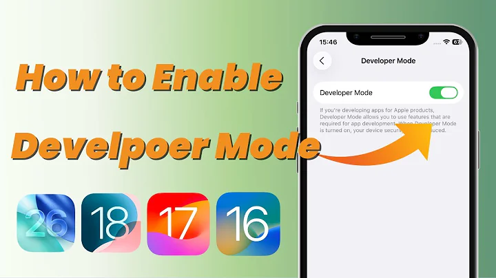 How to Enable Developer Mode on iPhone | For iOS 26/18/17/16
