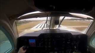 Mitsubishi MU2 Marquise Tampa Executive KVDF VFR Traffic Pattern and Landing
