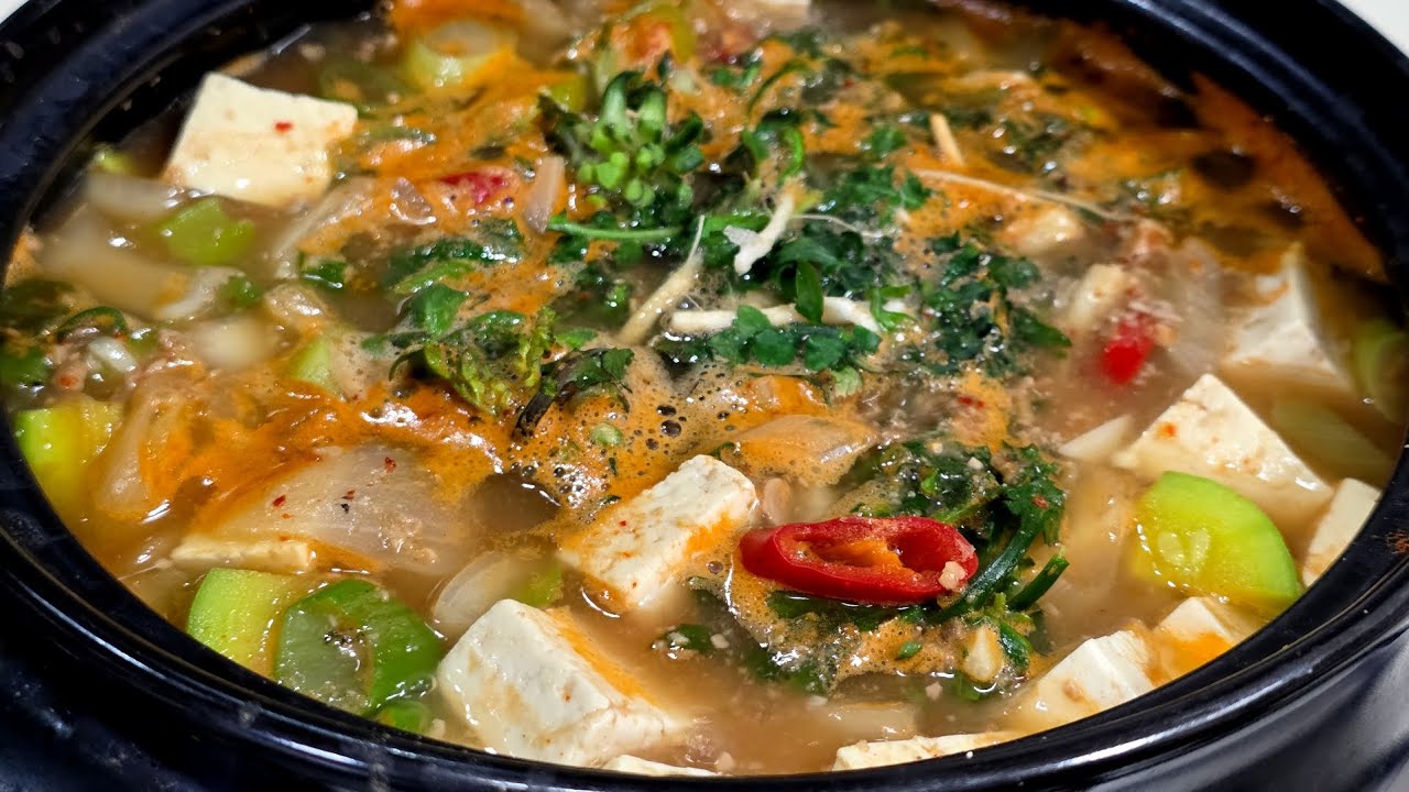 봄봄봄~ 봄이왔어요🎵 구수하고 향긋한 [🥘냉이된장찌개] 국물맛이 예술입니다