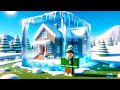I froze my house to not skip school in roblox