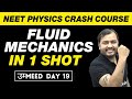 Fluid mechanics in one shot  all concepts tricks  pyqs  neet physics crash course