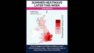 UK heatwave later this week