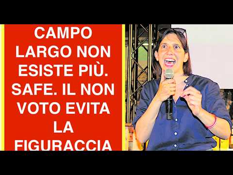 Video CAMERA. IL CAMPO LARGO NON ESISTE PIU?. SAFE. IL NON VOTO EVITA LA FIGURACCIA