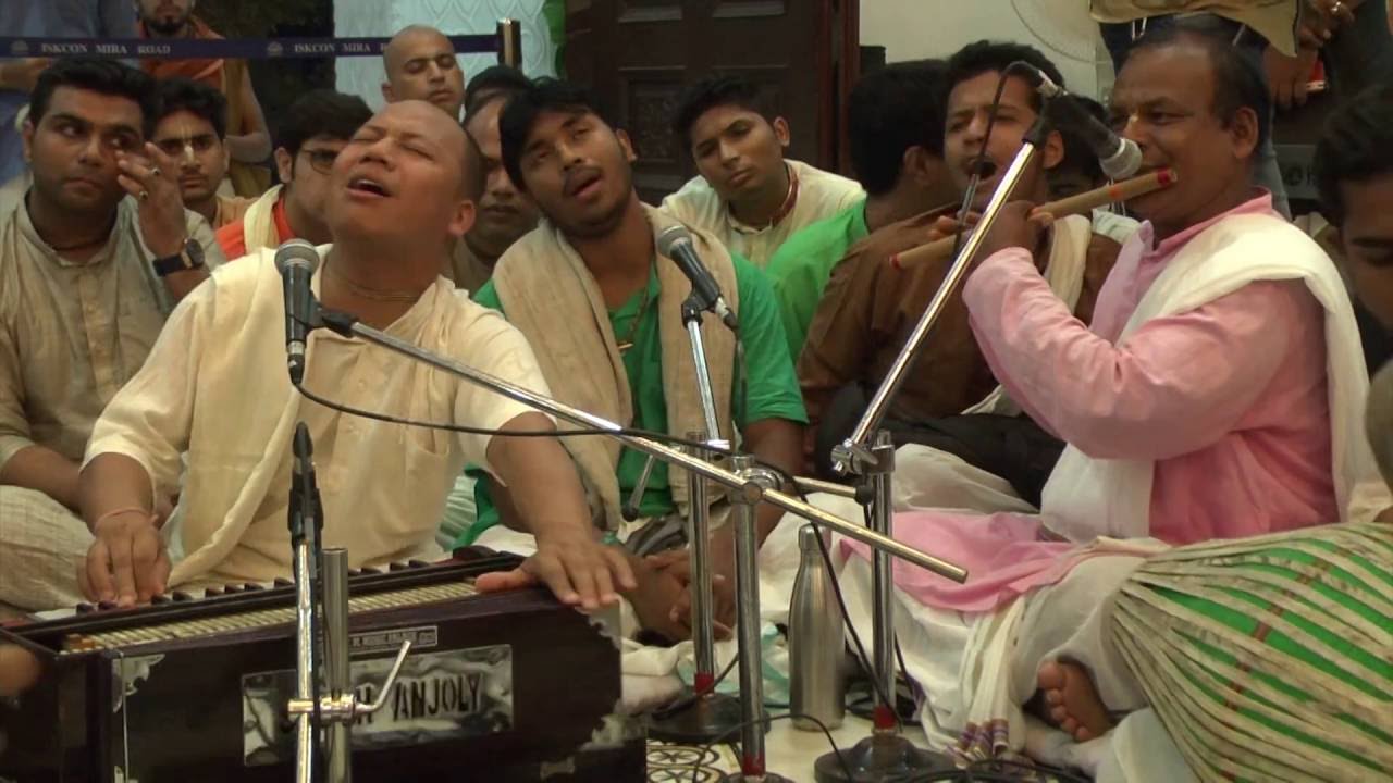 Hare Krishna Kirtan # 2 by Mathura Jivan Prabhu on Day 2 of ISKCON Mira Road Kirtan Mela 2016