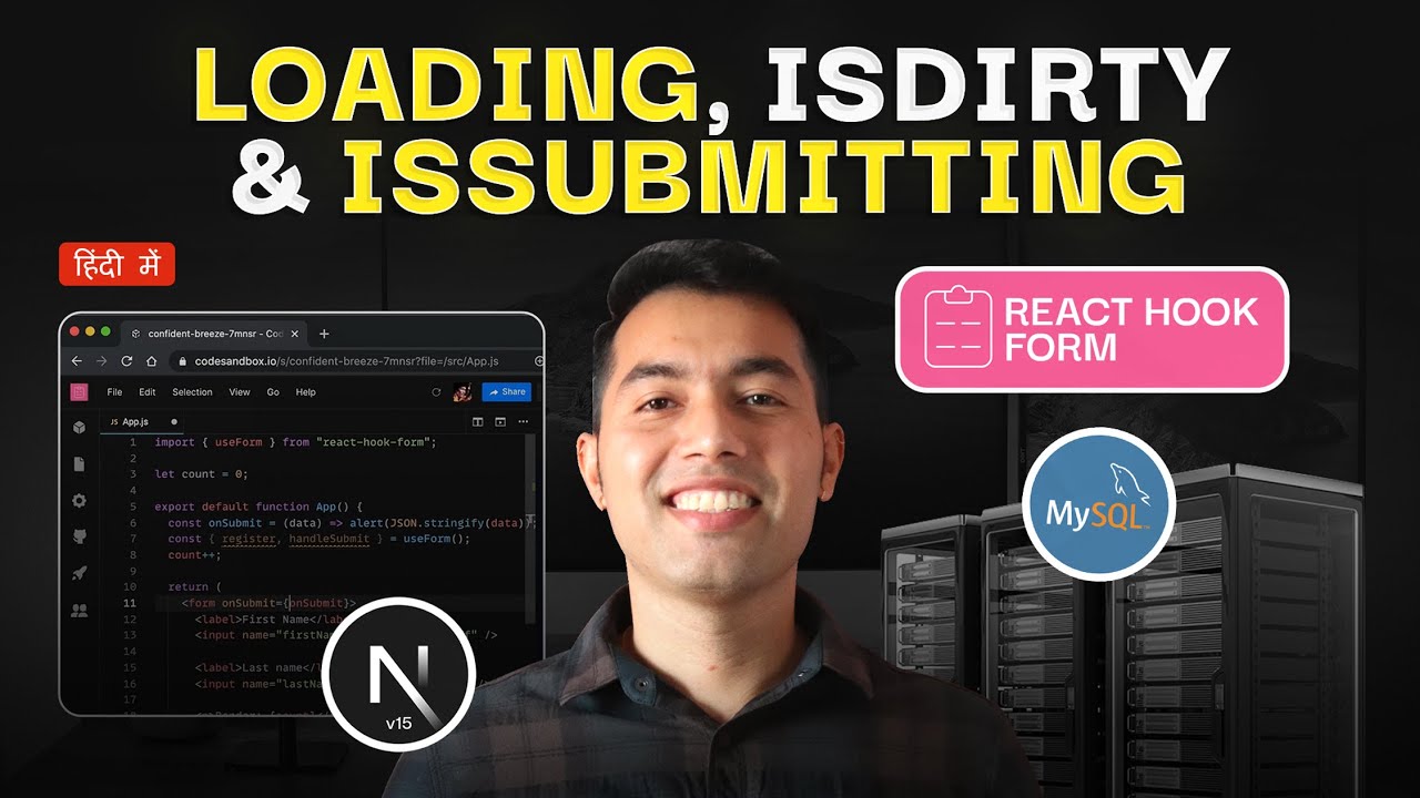 Smart Forms in Next.js🧠Loading Button + Detect Updated Fields (React Hook Form Guide)