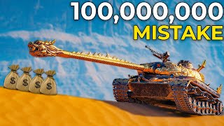 100,000,000 Tank No One Plays...  | World of Tanks WZ-111 Qilin - Most Expensive Tank