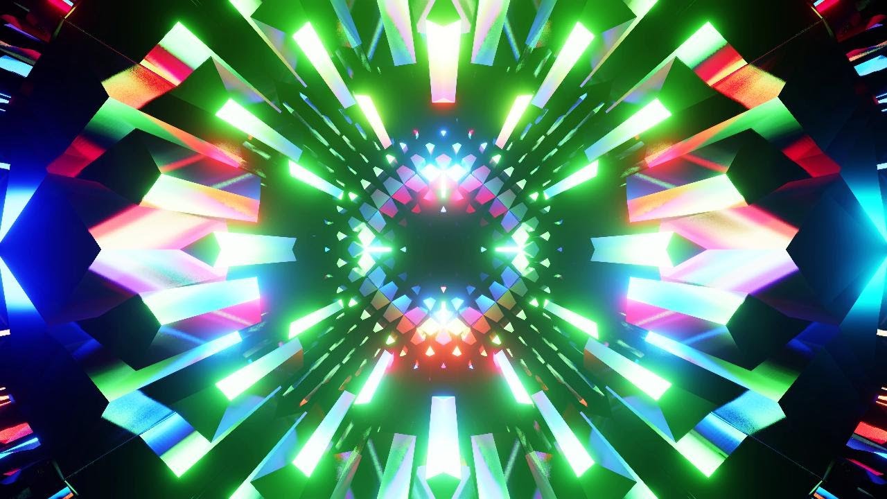 Party Disco Ball VJ Loop with Colored Animation | 8H 4K 60FPS - YouTube