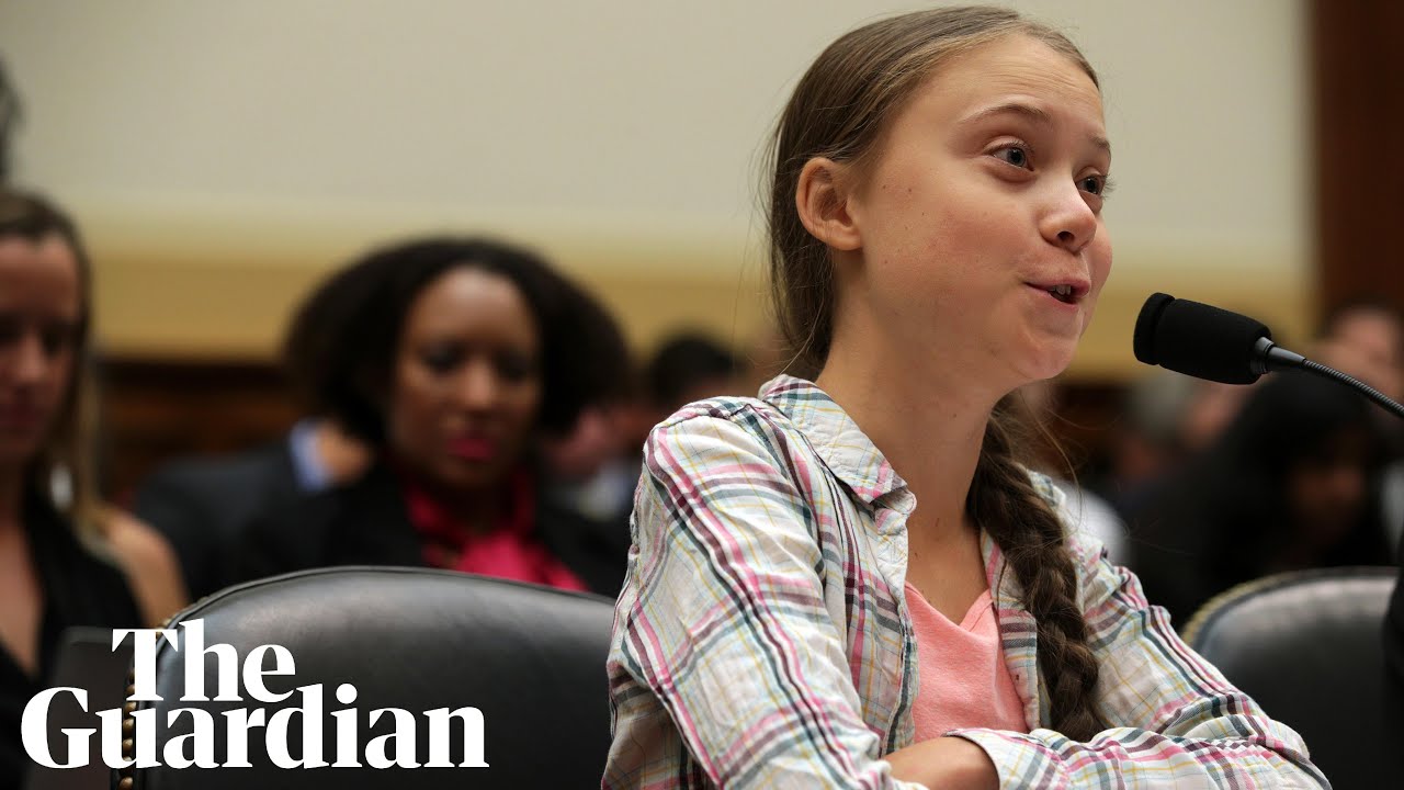 Greta Thunberg tells Congress to 'listen to the scientists' during testimony  live