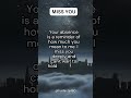 Your absence..............#shorts #subscribe #love #quotes