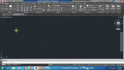 Autocad 2017 tutorial in urdu part 1 Interface