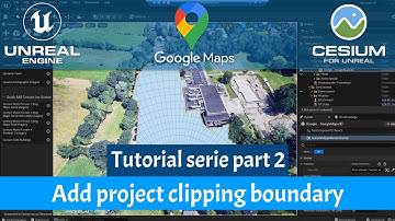 Cesium for Unreal add project clipping boundary tutorial part 2