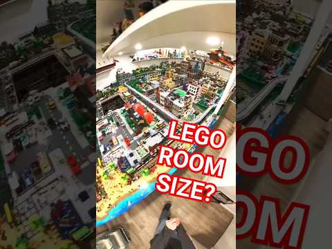 How big is my LEGO room?