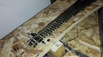 HO layout update inexpensive manual switch machine
