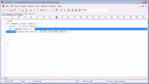 jQuery Tutorial - 109 - Email validation