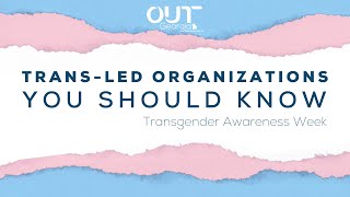 OUT Georgia's TGX360 Transgender Awareness Week Spotlight w/Sybastian Smith