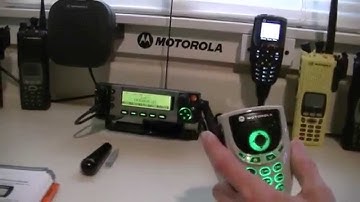 Mototola XTL5000, with 03 Color Remote APX Head Digital P25 Unit AES256 Encryption Demo - KVL3000
