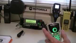 Mototola XTL5000, with 03 Color Remote APX Head Digital P25 Unit AES256 Encryption Demo - KVL3000