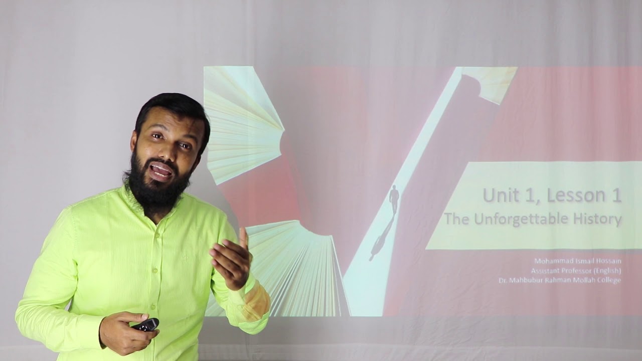 HSC English 1st Paper (XI) || Lecture - 5 || DMRC Online Class