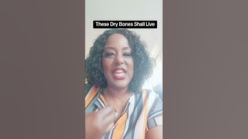 Thumbnail of These Dry Bones Shall Live Ezekiel 37 #bibleverse #biblestudy #dailyencouragement #meditate