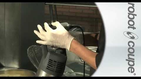 Robot Coupe Power Mixer MP 600  Mashed potatoes