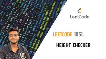 1051. Height Checker (Leetcode solution)