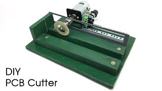 How To Make PCB Circuit board Cutting Machine