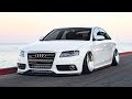 Audi A4 B8 bagged BBS TUNING PROJECT